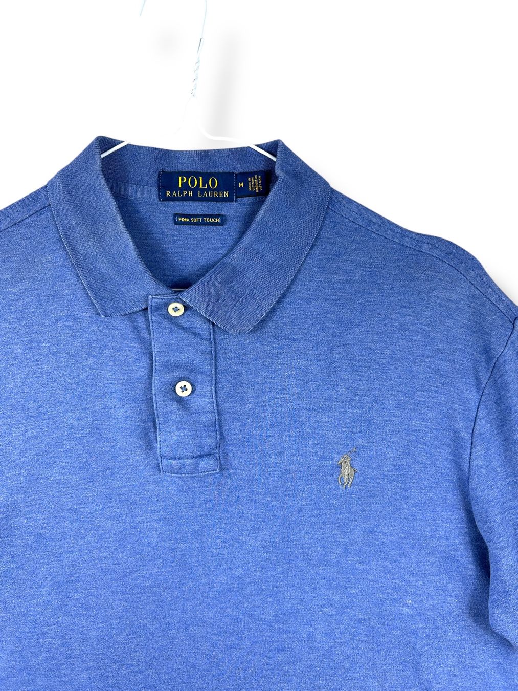 Ralph Lauren Polo-Shirts: Polo Ralph Lauren Bleu  - Taille M - pima soft touch – Neu (gemäss Beschreibung) aus Hauterive NE von Leo_o 2