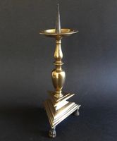 Kerzenständer, Messing, Höhe 34 cm.