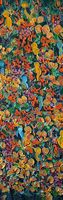 Tableau 50x150 cm Large Peinture Painting on Canvas 