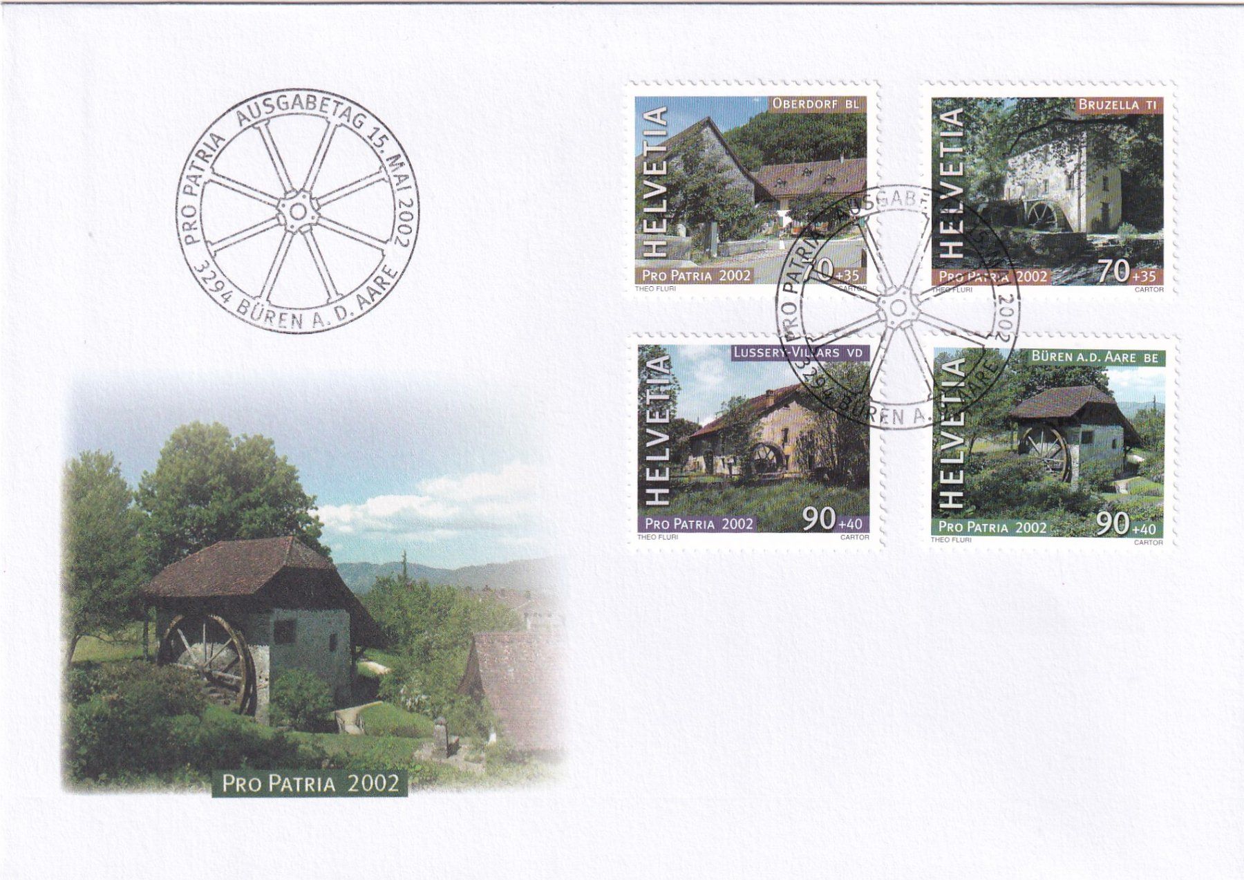 Tutti i francobolli: Lot Pro Patria FDC 2000 2001 2002 2005 – Usato da Rossa venduto da becky05 2