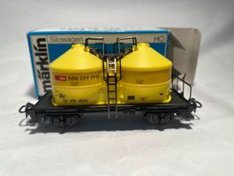 Märklin Silowagen gelb SBB 4759, AC Achsen
