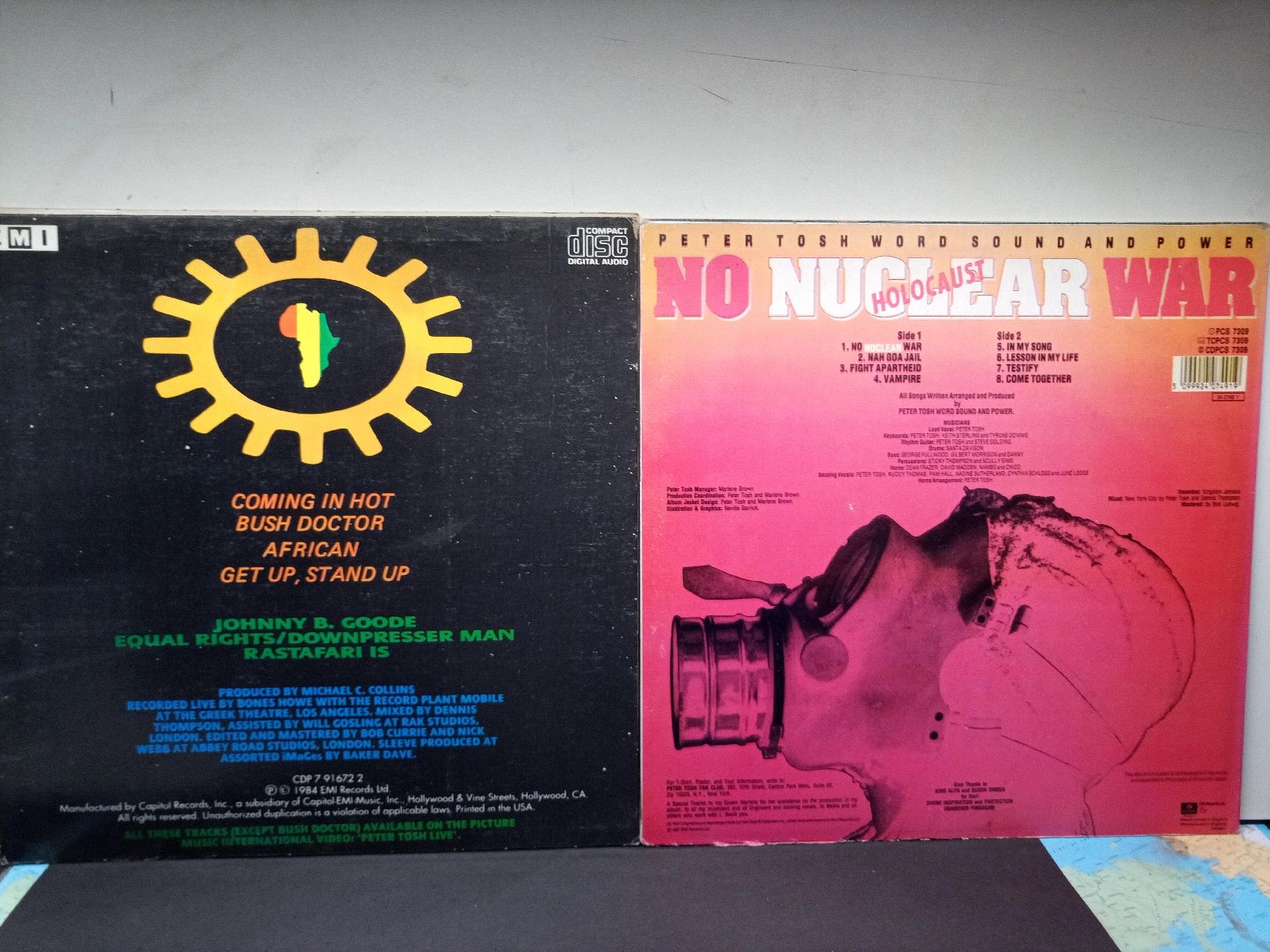 Dischi in vinile: Peter Tosh - 3 Vinyl LPs 1981/1984 & 1987 – Usato da basel venduto da markusb07 1