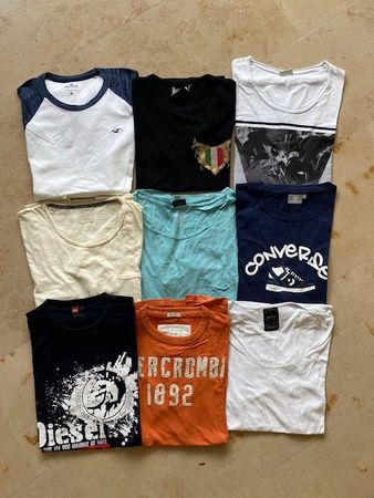 Kleiderpaket Herren 10 Kleidungsstücken, T-Shirts M&L