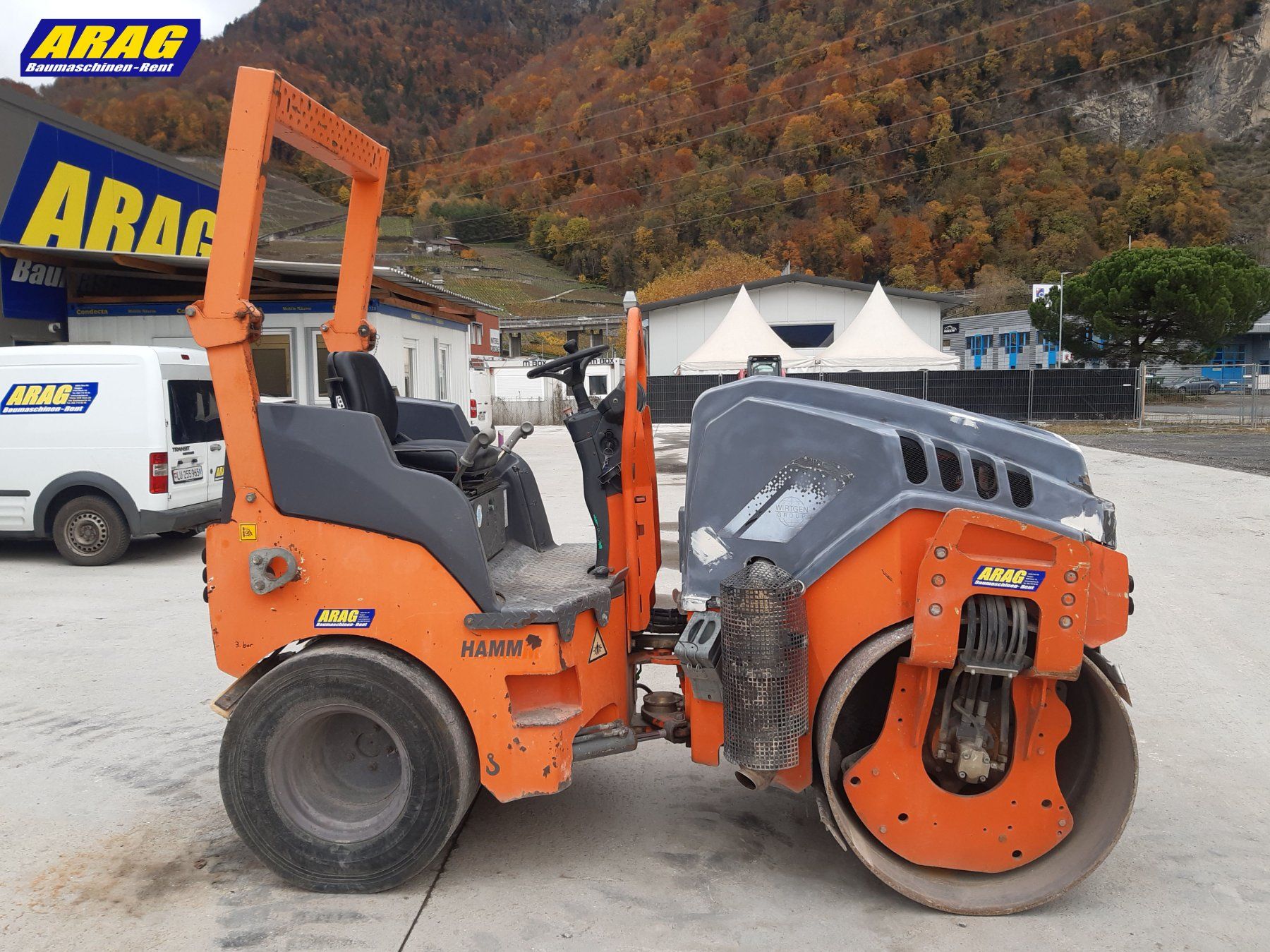 Tutte le macchine: Hamm HD13VT Tandemwalze – Usato da Hasle LU venduto da Arag08 1