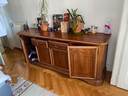 1 buffet crédence en bois  de haute qualité