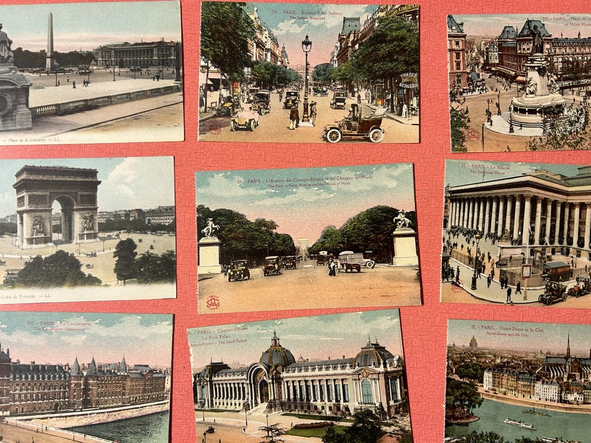 Ansichtskarten: Alte Ansichtskarten Paris Sammlung mit Eiffelturm Paris – Gebraucht aus Lanzenhäusern von vic63 2