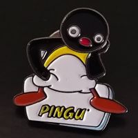 PINGU Vintage Anstecker - Pin 1993 Editoy (Kindheit)