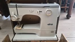 Machine à coudre - Elna Plana Zig Zag Switzerland - Coffret