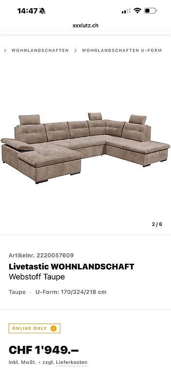 Sofas: WOHNLANDSCHAFT – D'occasion à Chur par and_kj2g 1