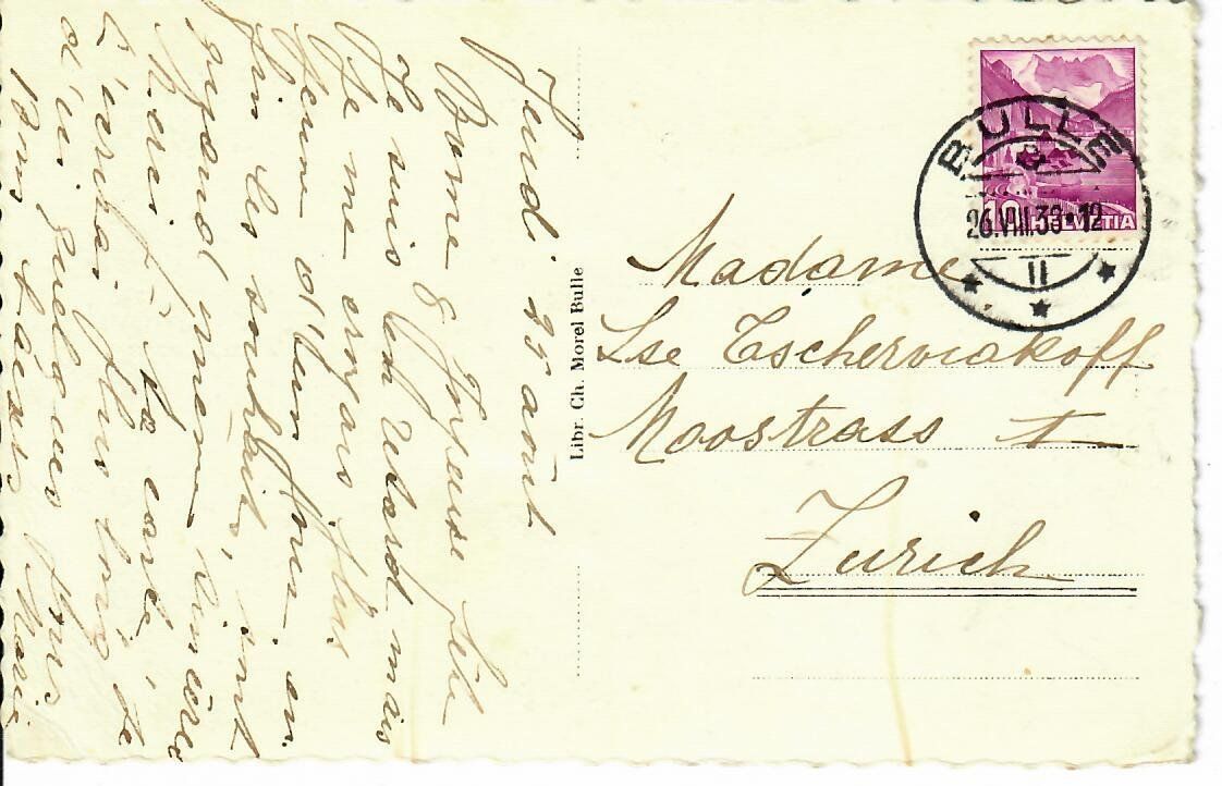 Cartoline postali: La Tour de Trême – Usato da Hochdorf venduto da Ziegel-16 1
