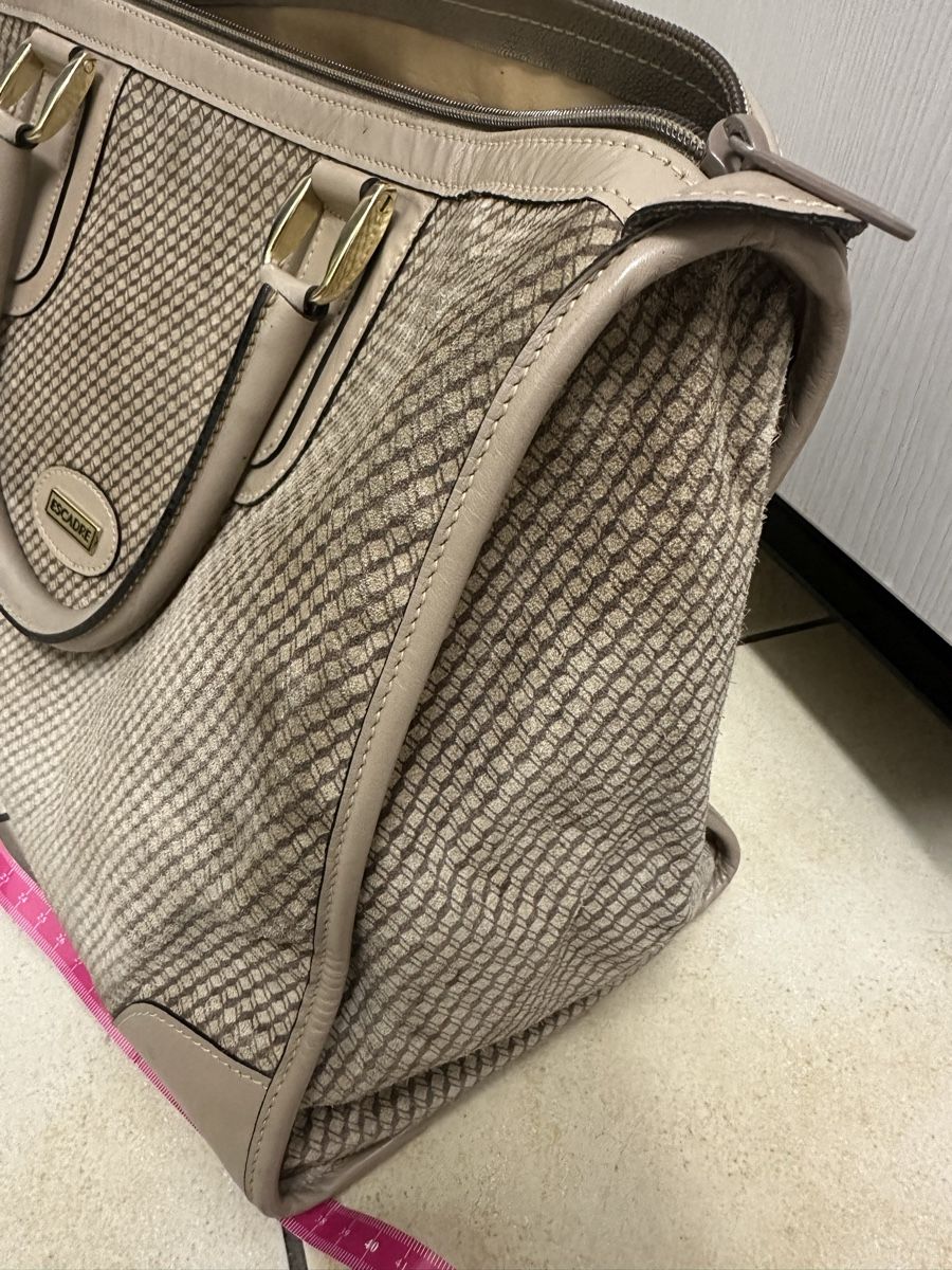 Borse da donna: Escadre Braun Beige Vintage Tasche – Usato da Pratteln venduto da milisandra 4