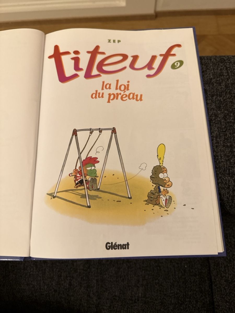 Fumetti: BD TITEUF - TOME 9 - ÉDITION ORIGINALE 2002 – Nuovo (secondo la descrizione) da Genève venduto da Emorejac 1