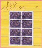 Kleinbogen    PRO AERO  1981      Erstttag    LP