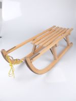 Klassischer Davoser Holzschlitten Vintage Rodel