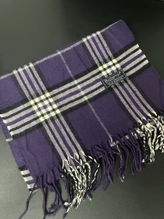 Écharpe Burberry laine violette