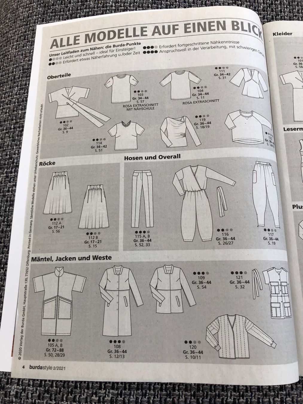 Revues & Magazines: burda style 2/2021 – Neuf avec emballage d'origine à Langnau am Albis par snla_scc9 3