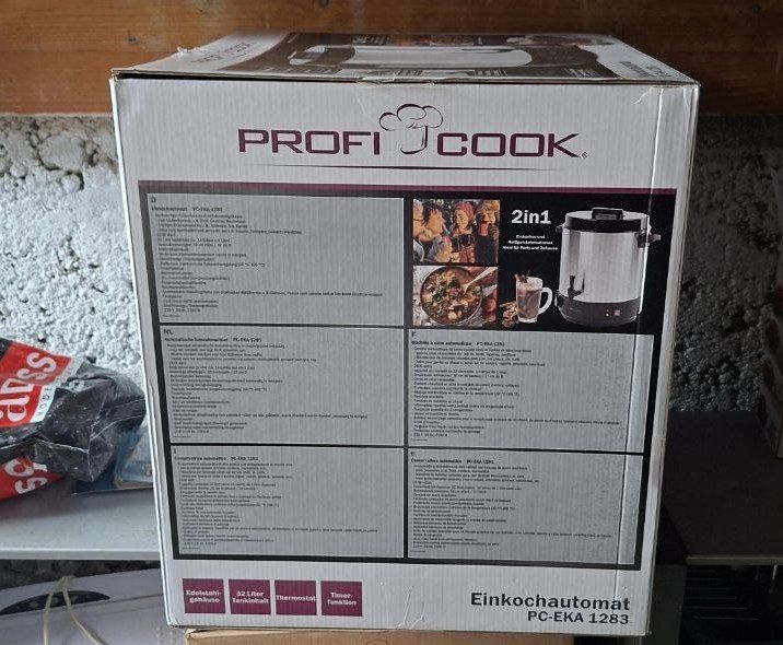 Appareils de cuisine: Proficook Profi Cook PC-EKA 1283 – Neuf (Voir description) à Basadingen par ser_qyq2