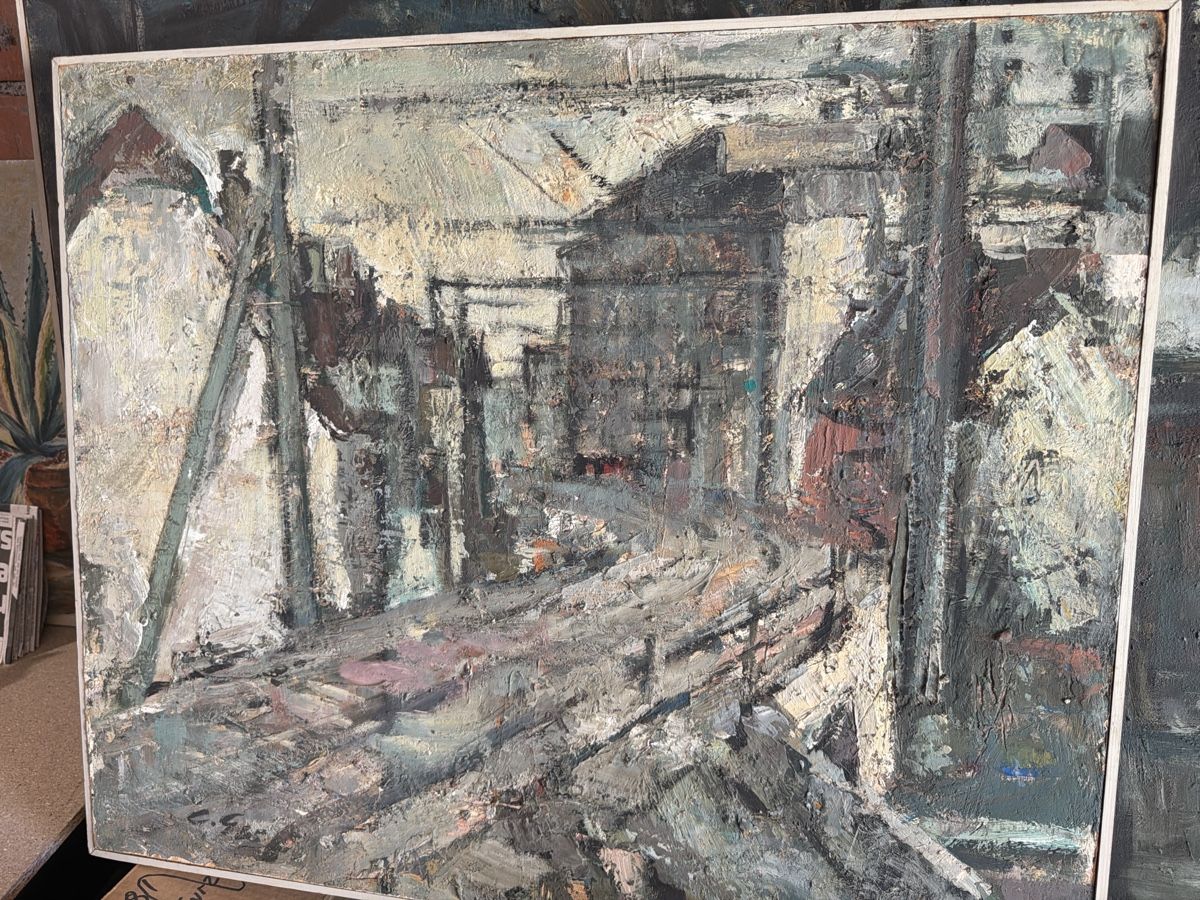 Tableaux: Gemälde Stadtansicht  C. Gugger – D'occasion à Horw par flo_npj9 2