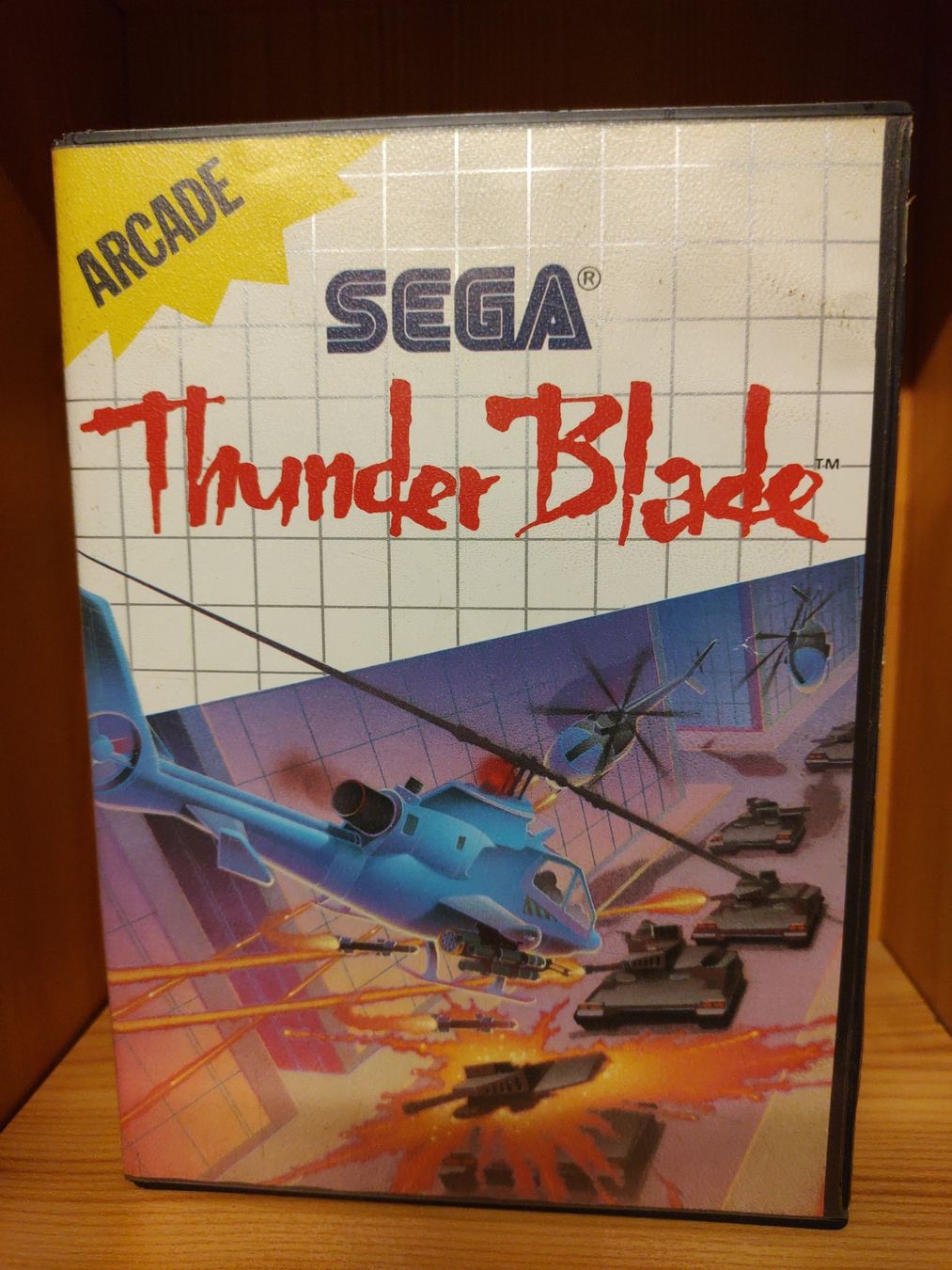 Sega Giochi: Jeu vidéo rétro SEGA Thunder Blade - Arcade – Usato da fribourg venduto da GameSpot