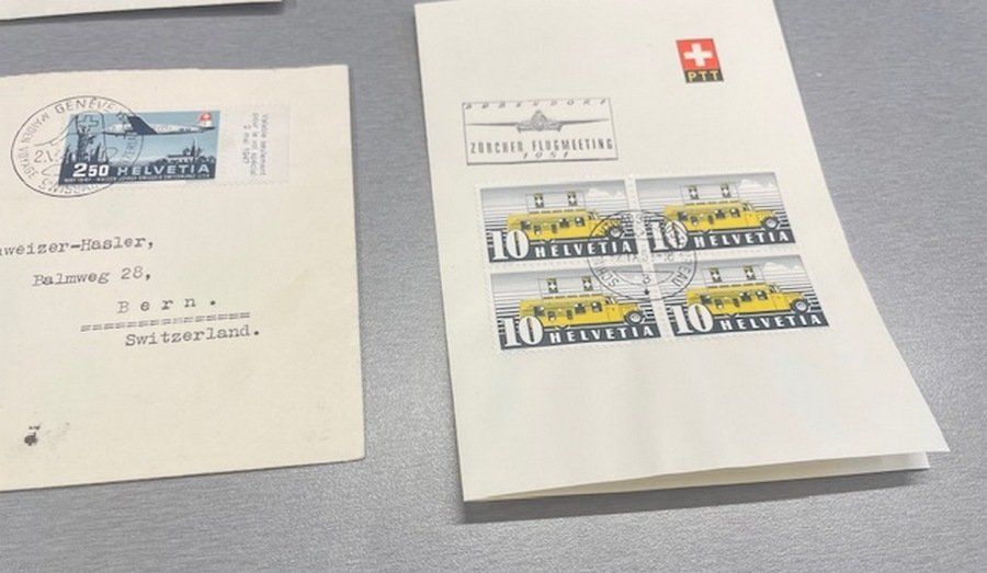 Tutti i francobolli: Lot 12 Flugpostbelege ab 1929 – Usato da Sirnach venduto da Melisangi 6