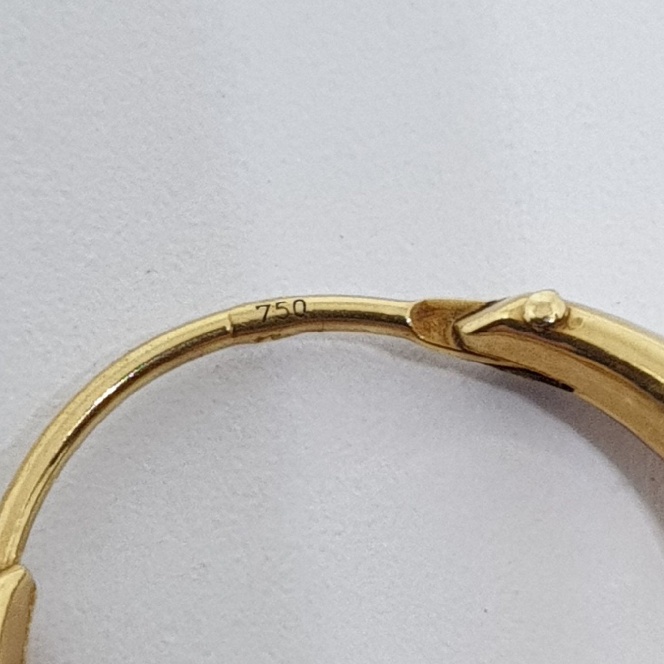 Orecchini pendenti & Orecchini a lobo: Echt 18K Gold Creolen – Usato da Luzern venduto da luzerngoldhaus 5