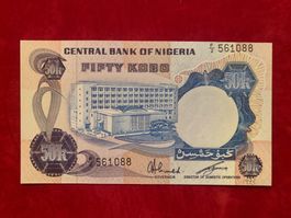NIGERIA - 50 Kobo 1973 - Unzirkuliert / Non-Circulé