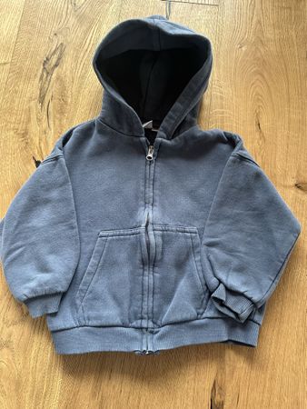 Zara Kapuzenpullover Jacke Hoodie Gr. 104 3-4Y blau