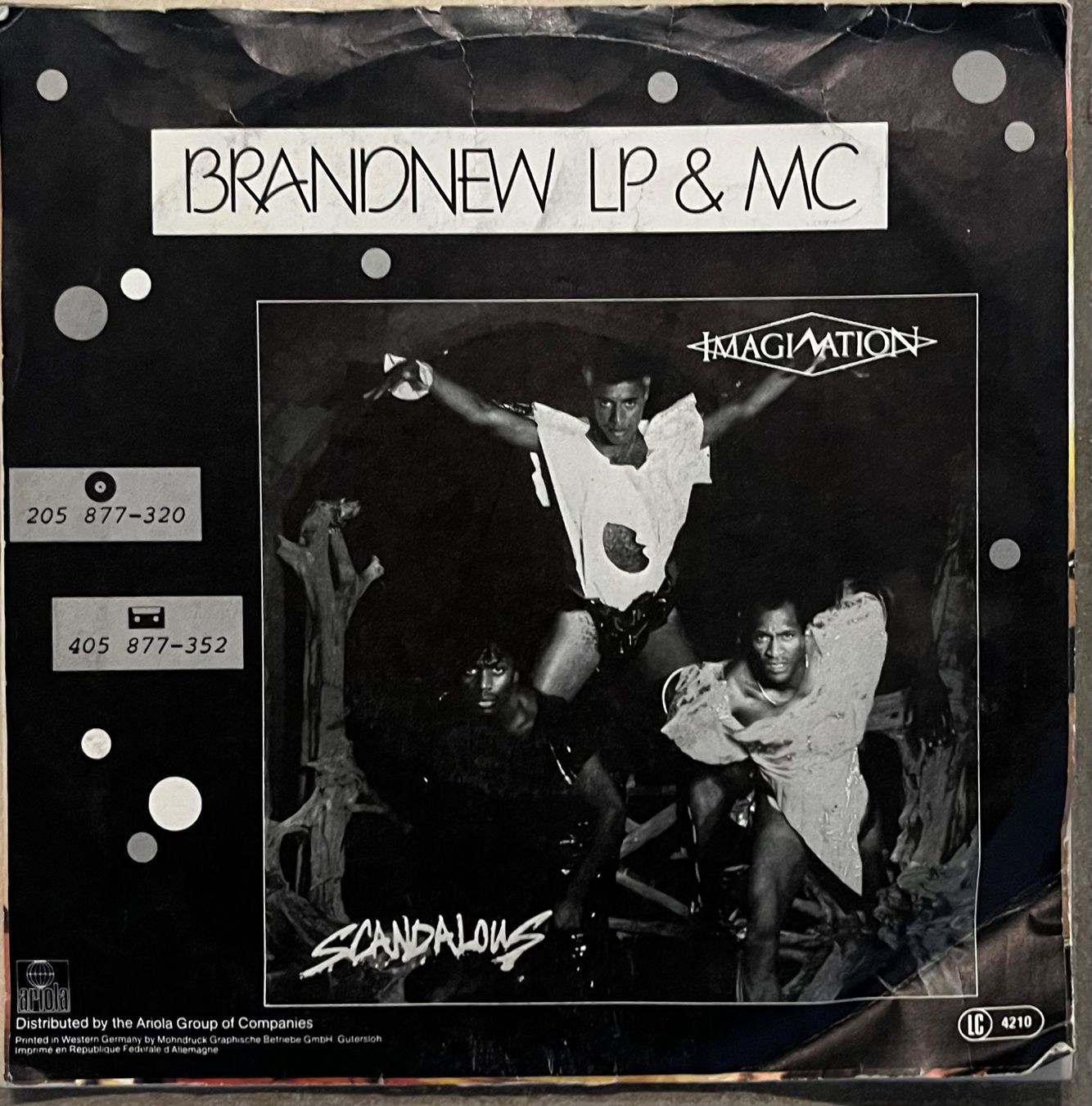 Dischi in vinile: IMAGINATION - NEW DIMENSION – Usato da Bussigny venduto da vinyl-pas-cher 1