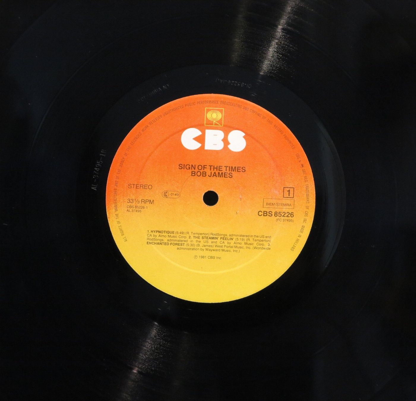 Dischi in vinile: Bob James - Sign the Times – Usato da Zürich venduto da Naim60 3