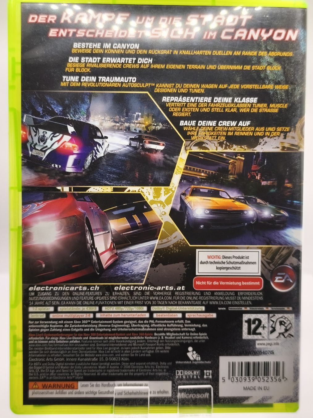Microsoft Giochi: Jeu vidéo Xbox 360 Need for Speed Carbon – Usato da Conthey venduto da Th3gr4yf0x 2