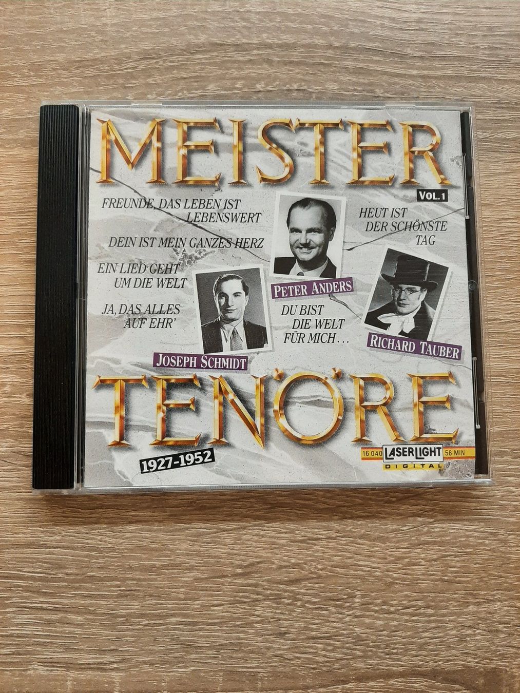 CD: CD Meister-Tenöre Anders/Schmidt/Tauber – Usato da Menziken venduto da Rien1