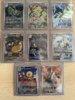 Lot 8 Cartes Pokémon Illustration Rare – FR/EN