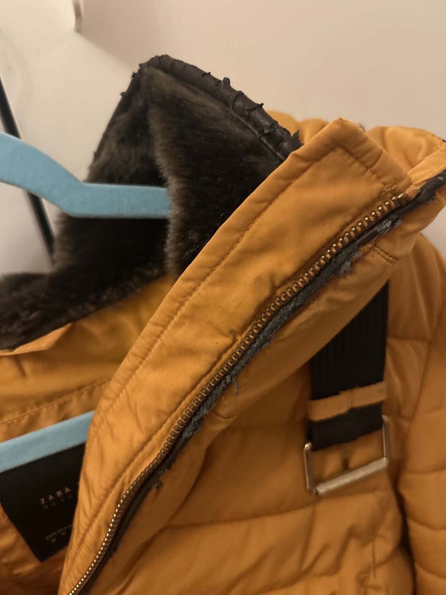 Zara Giacche: Zara Winter Jacke, Senffarben, Gr. M – Usato da Riehen venduto da S______ 3