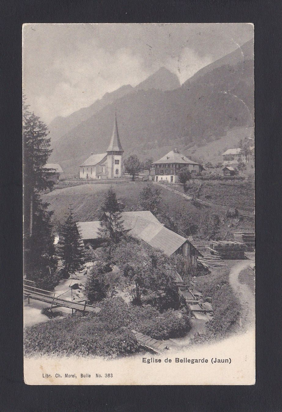 Cartoline postali: JAUN Bellegarde, 1907 – Usato da Reiden venduto da cinfis