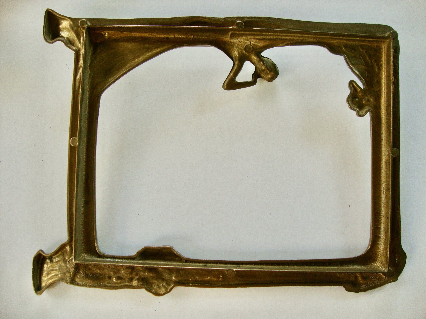 Bilderrahmen: Vintage Jugendstil Messing Bilderrahmen – Gebraucht aus Winterthur von halle07 5