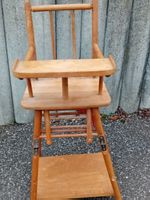 Kinderhochstuhl aus Holz, Vintage Look,  oder für Puppen