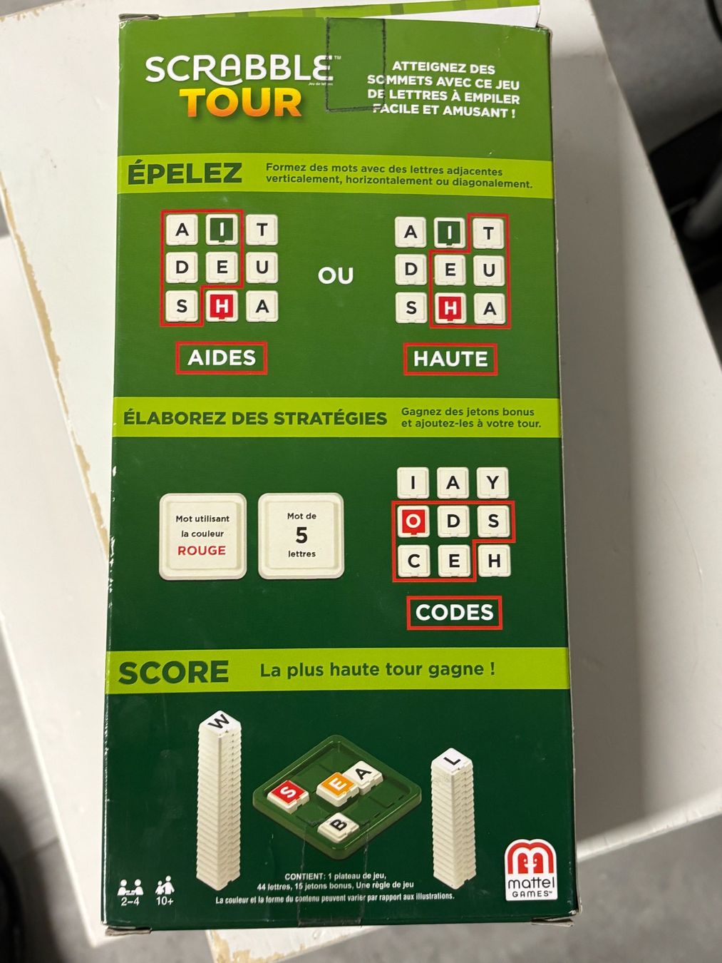 Spiele: Jeu Scrabble Tour neuf – Gebraucht aus Salvenach von gwenwywar 1