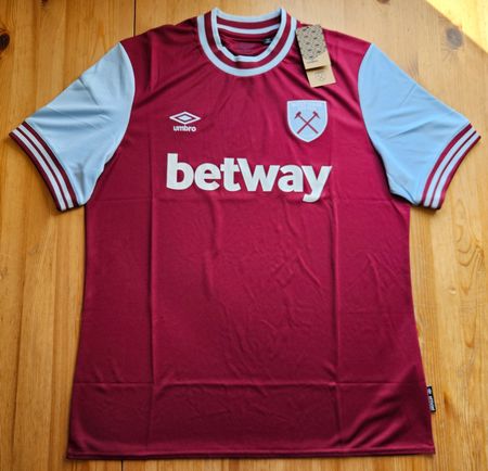 West Ham United Trikot NEU Umbro Grösse XL Fussball England