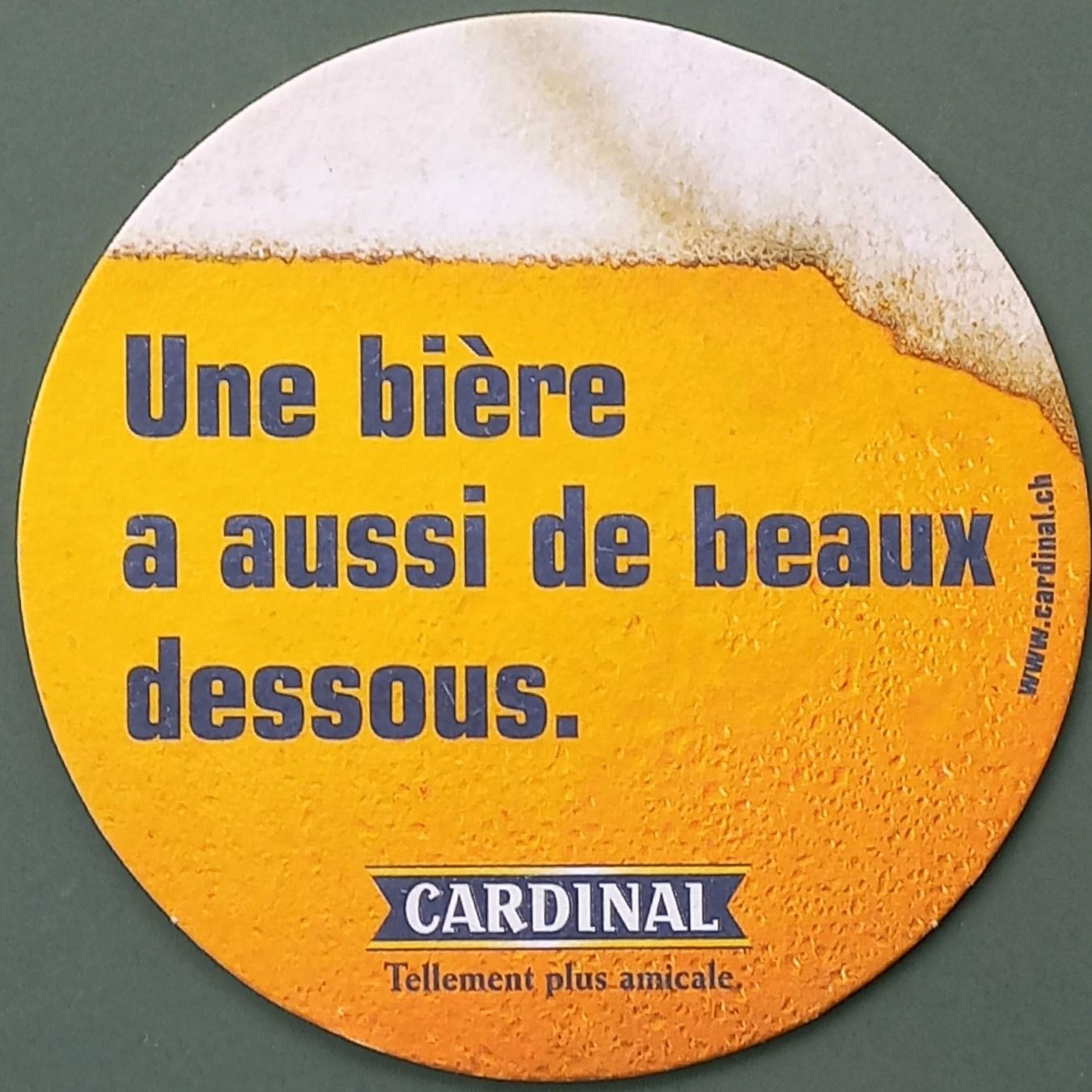 Cardinal Sottobicchieri: Bierdeckel - Cardinal - CH – Usato da Niederuzwil venduto da lubimaja