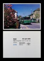 Basel BVB Linie 34 Trolleybus FBW FHS 91GS Foto Ausdruck