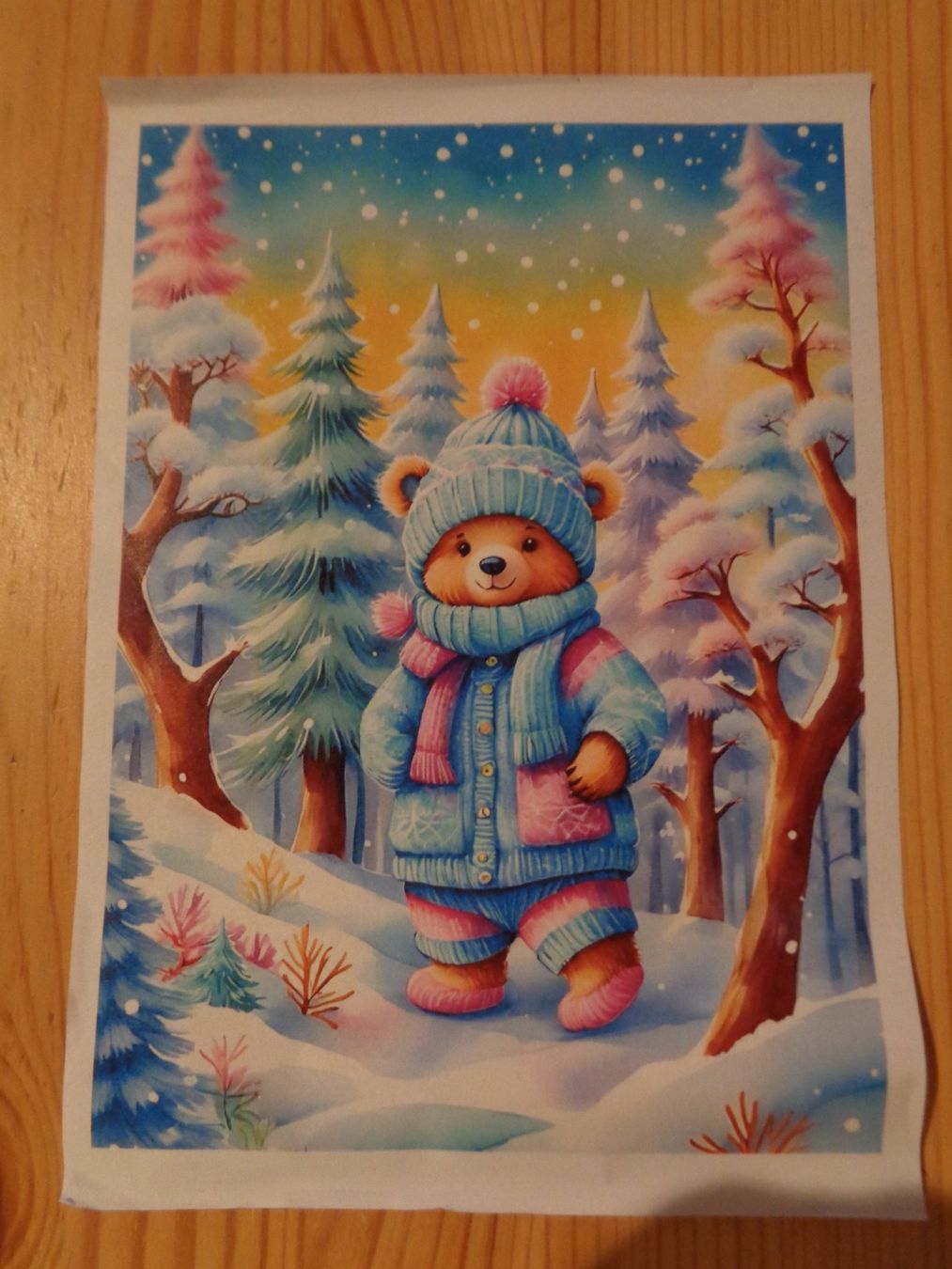 Puzzle: Puzzle 1000 Teile Winterbär – Usato da Dietikon venduto da chroetli77 2