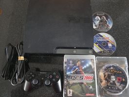 PS3 avec 5 jeux