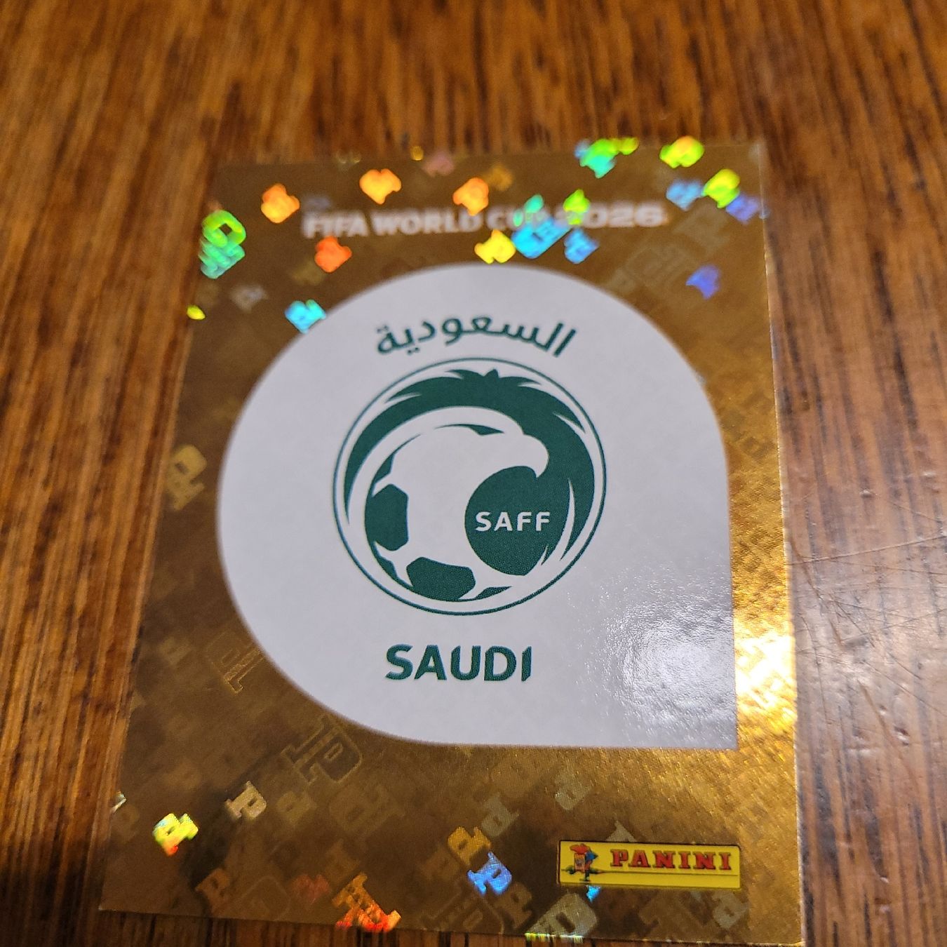 Panini Sammelbilder & Trading cards: Panini26 WappenKSA 1 – Neu (gemäss Beschreibung) aus Winterthur von Flomal