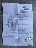 Golftrainer - Sweetspot Clip für Golf Putter