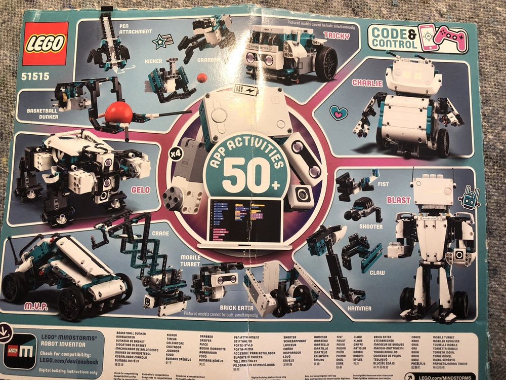 Lego Mindstorms-Robot Inventor 51515 (Gebraucht) in Rudolfstetten für ...