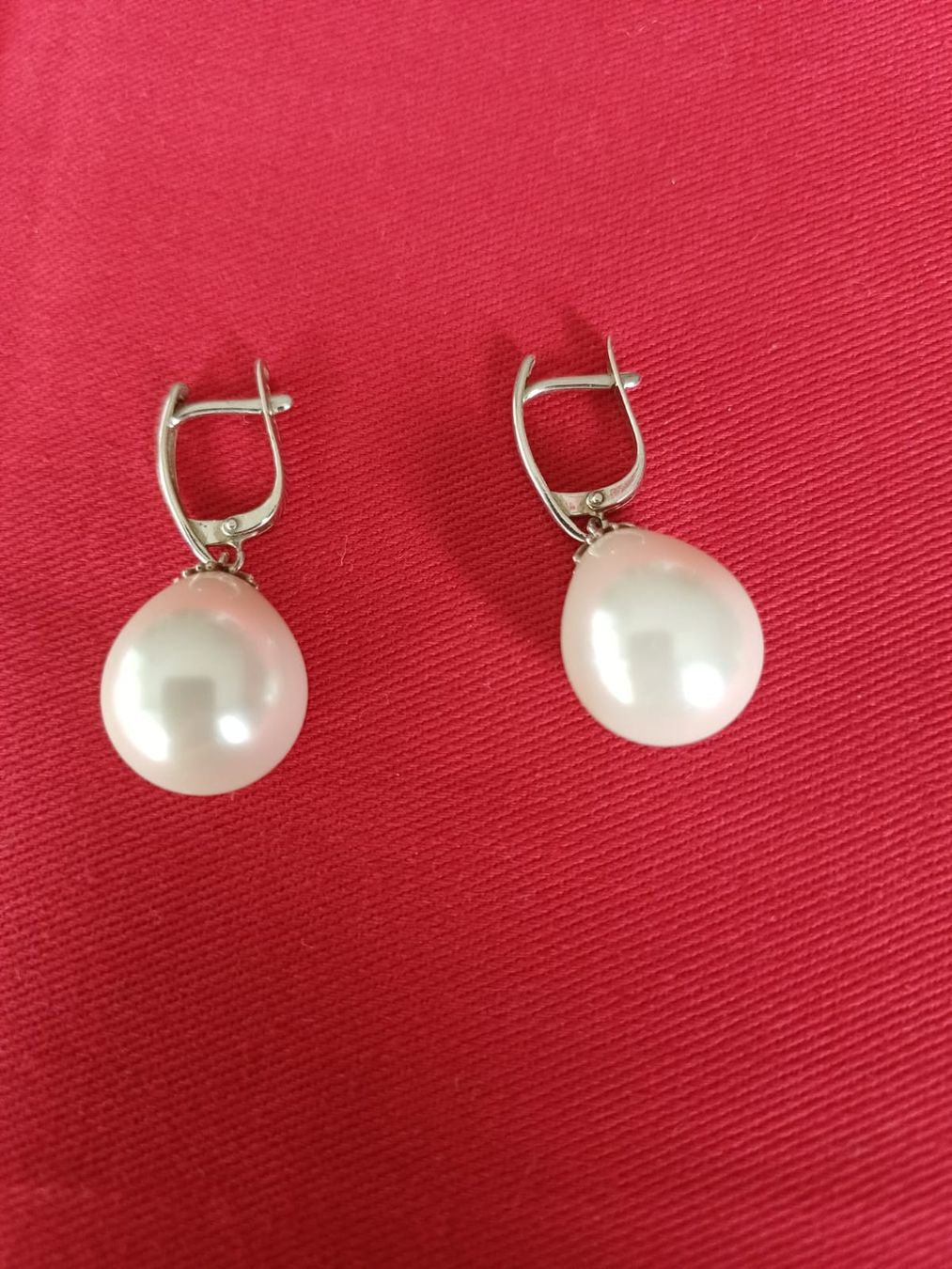 Ohrringe & -stecker: Boucles d'oreilles en argent et perles baroques – Gebraucht aus Collonges von cam_72xf 2