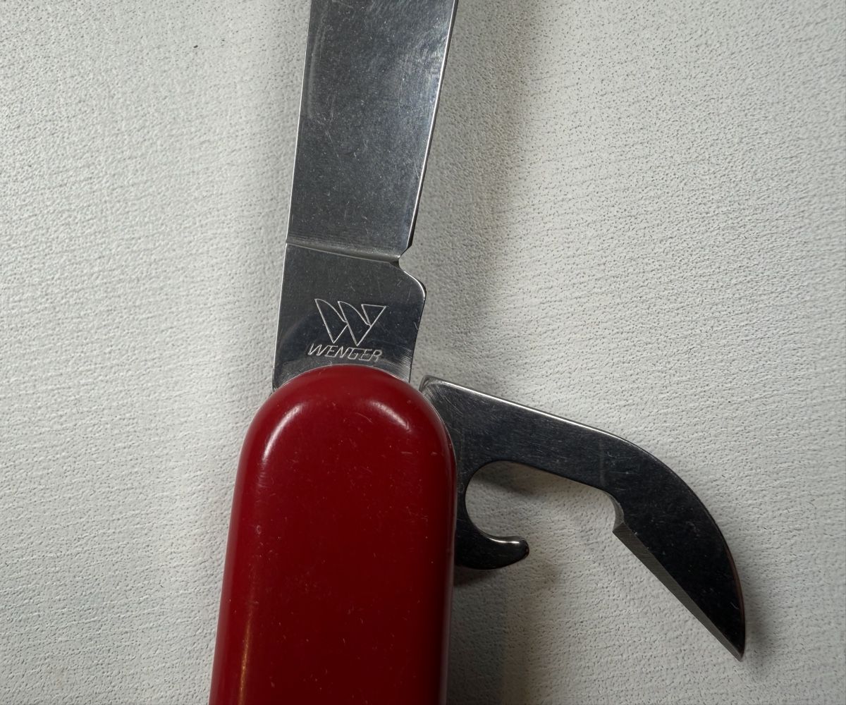 Wenger Coltelli tascabile: Wenger Schweiz Taschenmesser Vintage mit Schere – Usato da Rombach venduto da vir_2dsd 3