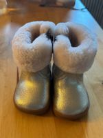Ugg Baby Winterstiefel Gr. 16 Silber Glitzer NEU