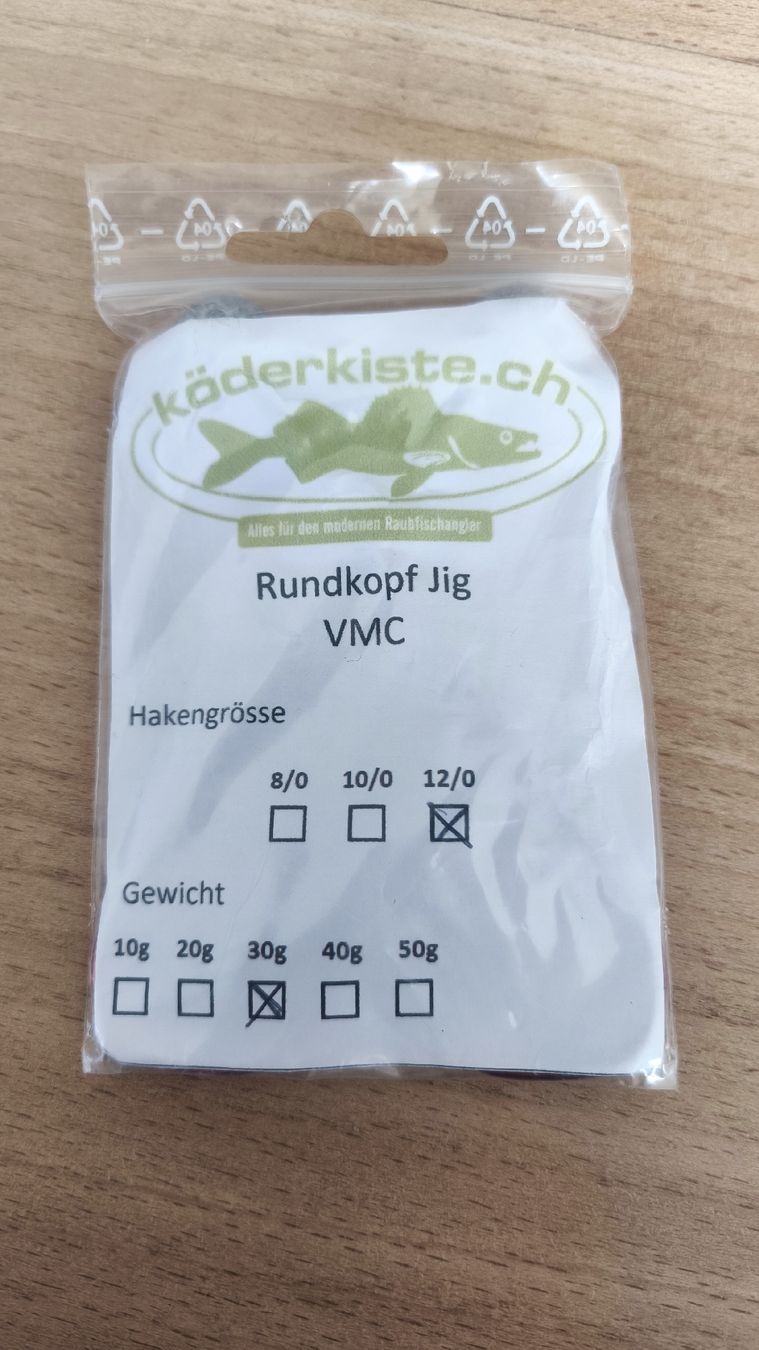 Haken: VMC Jighaken 30g 12/0 - 2 Stk – Neu und originalverpackt aus Sarnen von sebalant 1