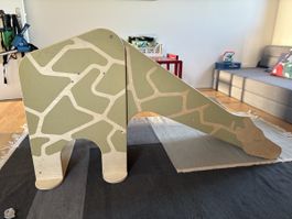 Spielzeugrutsche Giraffe Holz Kinder indoor Rutsche